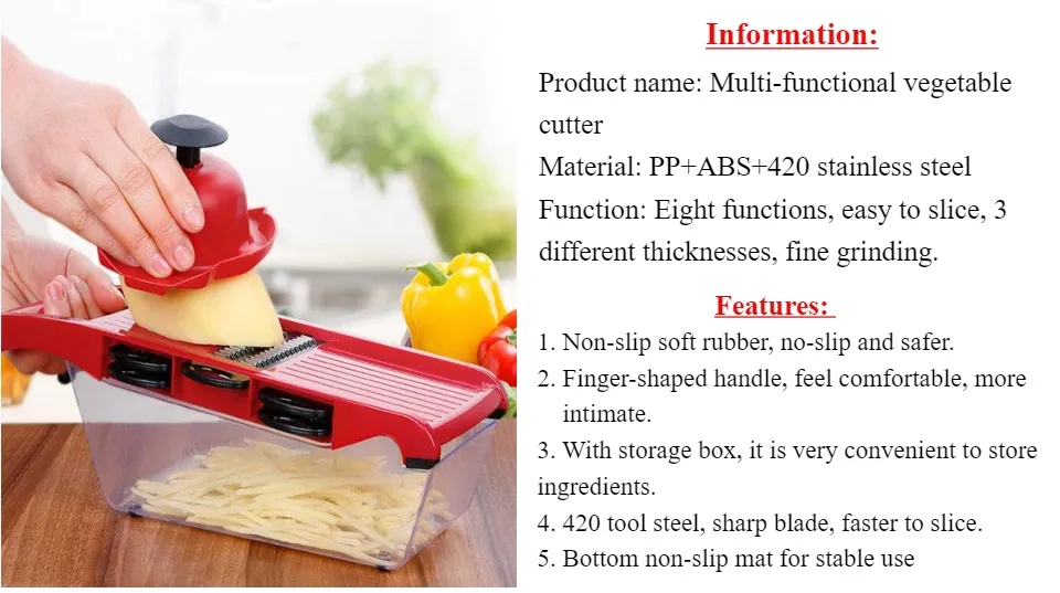 Culinary MasterSlice 6-in-1 Kitchen Cutter – Alltrendgoods