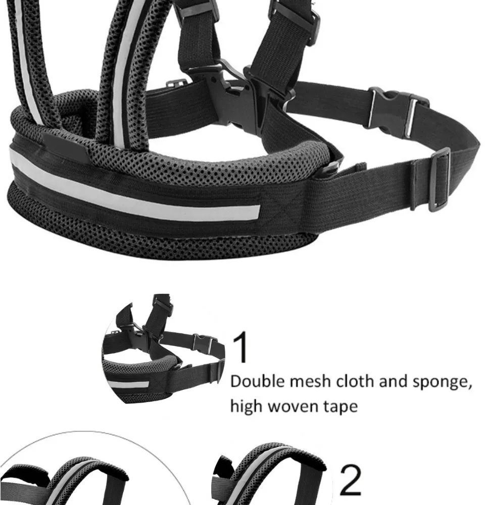 2 X Rear Passenger Handle | Oxford Fabric Belt For Passenger With Breathable Mesh, Belts Strap Motorcycle Riding Safety Belt For Children For