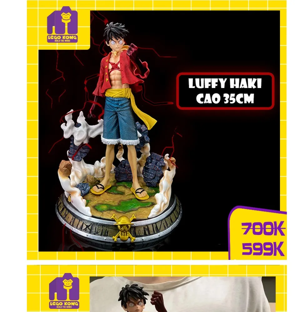Mô hình Luffy ngầu khổng lồ figure anime one piece manga nhật bản ...