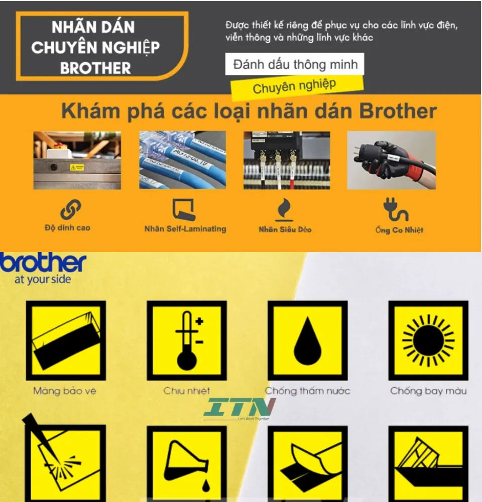 Nhãn in Brother Tze-621: Với dòng sản phẩm nhãn in Brother Tze-621 chất lượng cao, bạn có thể thoải mái in ấn và đánh dấu cho các vật phẩm của mình. Nhãn in Brother có độ bền cao, độ dính tốt giúp cho nhãn không bị trôi hay mất màu. Hãy khám phá những sản phẩm độc đáo và tiện lợi này để giúp công việc của bạn trở nên dễ dàng hơn.