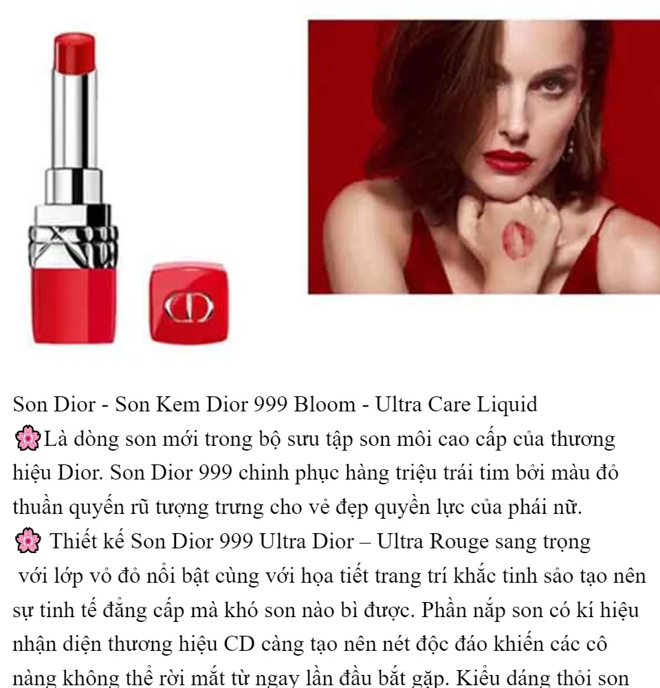 Vỏ Son Dior 999 giá rẻ Tháng 82023BigGo Việt Nam