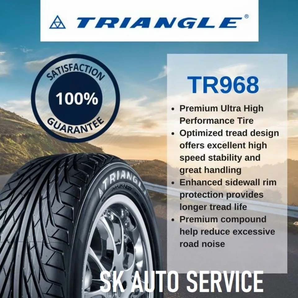 TRIANGLE ยางรถยนต์ 225/40R18 (ล้อขอบ18) รุ่น TR968 1 เส้น (ใหม่ก