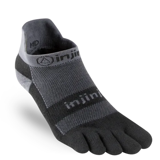 Injinji Run No Show LightWeight Toe Socks, Exercise Socks