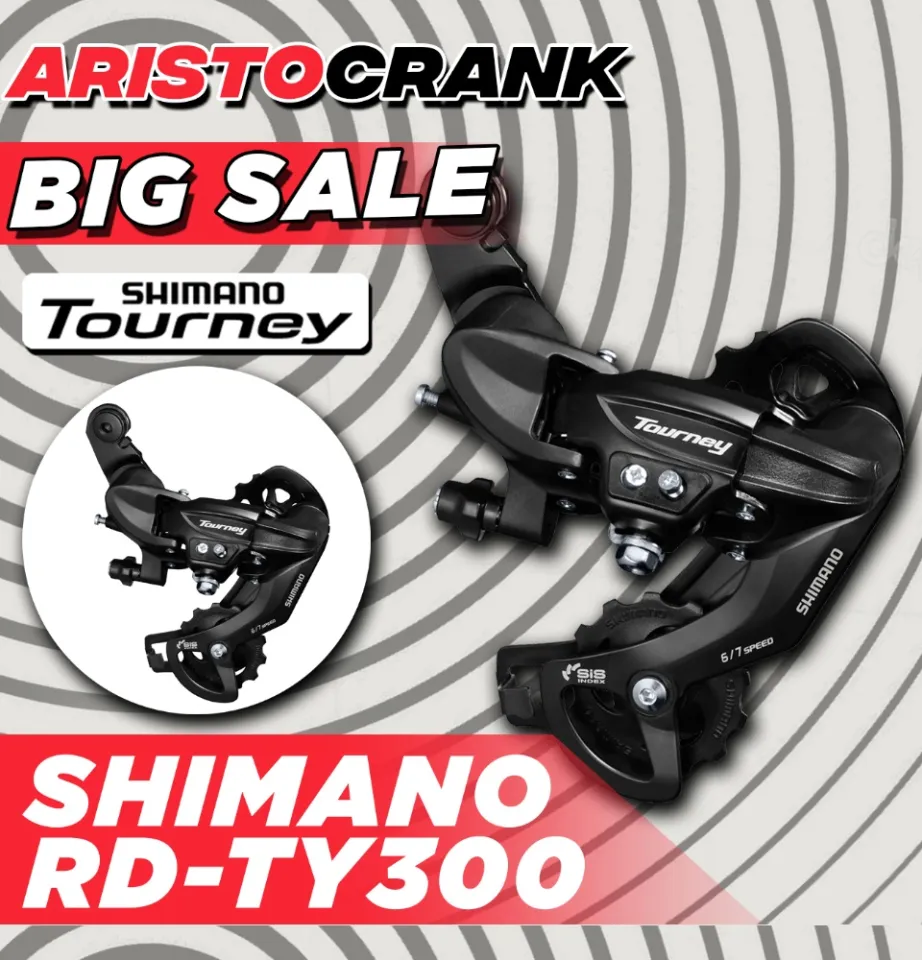 Shimano Tourney Rear Derailleur RD TY300 6 7 8 Speed Compatible