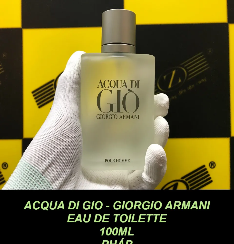 Nước Hoa CHÍNH HÃNG GIORGIO ARMANI - ACQUA DI GIÒ. 100ml. Eau De Toilette  (EDT). Sản Xuất PHÁP 