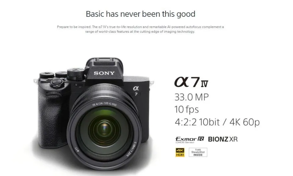 sony a7 mkiv