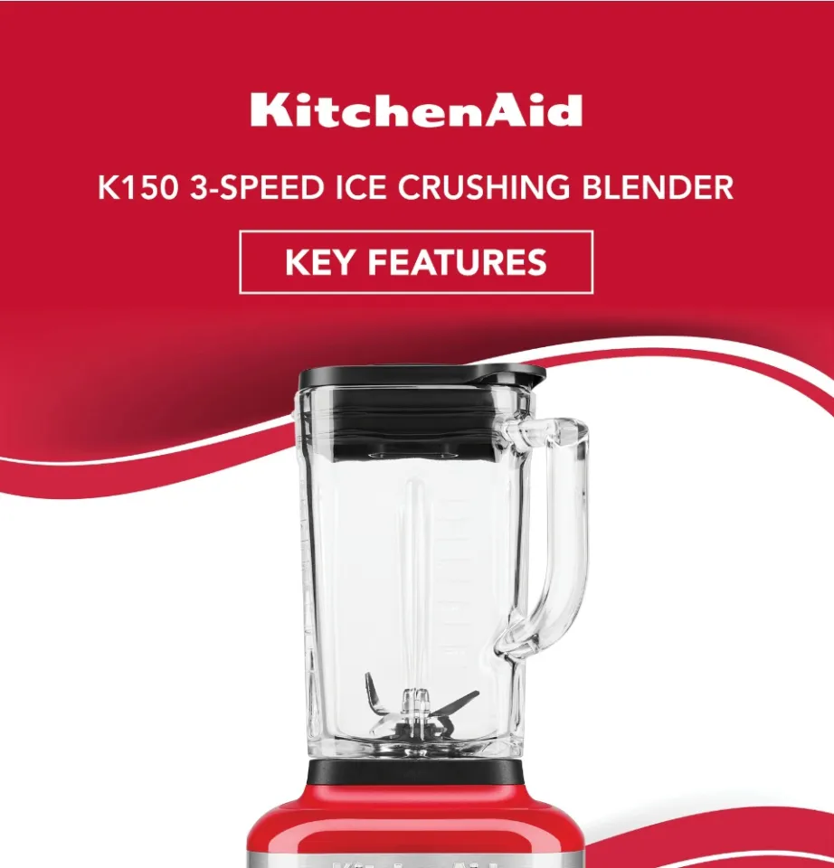 KitchenAid 3-Speed Ice Crushing Blender with 2 Personal Blender