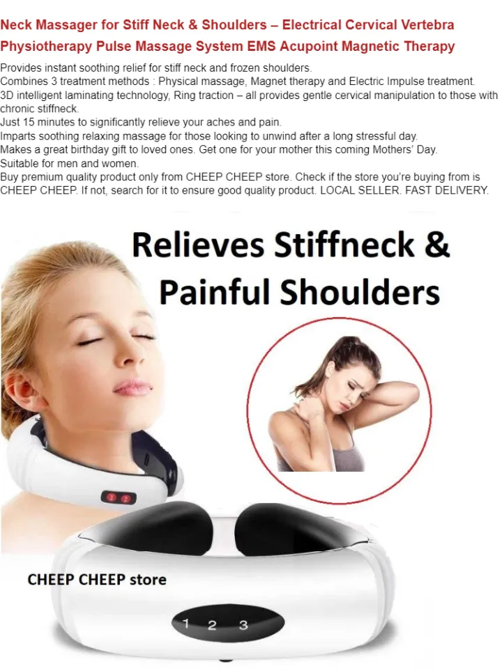 Magnetherapy Electric Pulse Magnetic Therapy Neck Massager