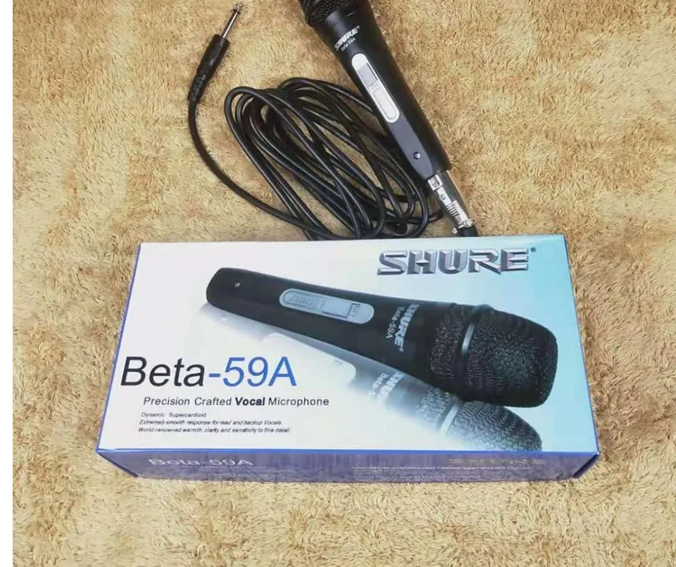 Shure BETA 59A Supercardioid Dynamic Vocal Microphone | Lazada PH