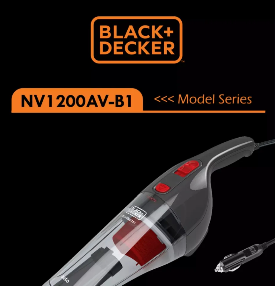 BLACK+DECKER NV1200AV-B5 Car Vacuum Cleaner Price in India - Buy