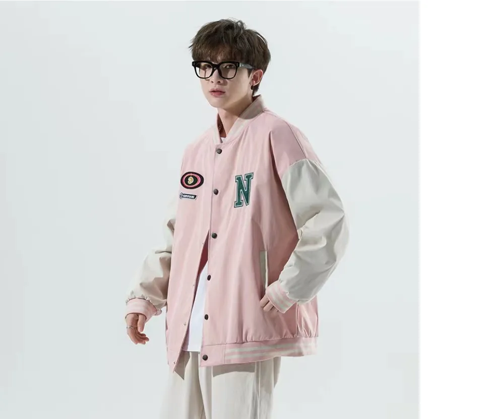 HUILISHI Korean baseball uniform unisex fashion high quality