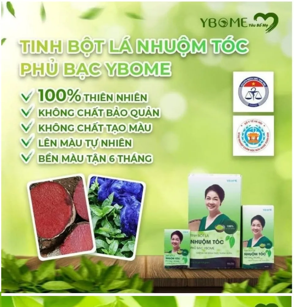 YBOME - Quà tặng thuốc nhuộm dưỡng tóc phủ bạc thảo dược là sản phẩm hoàn hảo để tặng đến gia đình và người thân của bạn. Với thành phần từ thiên nhiên và công thức đặc biệt, YBOME mang đến cho người sử dụng mái tóc đẹp, khỏe và bảo vệ tóc khỏi hư tổn.