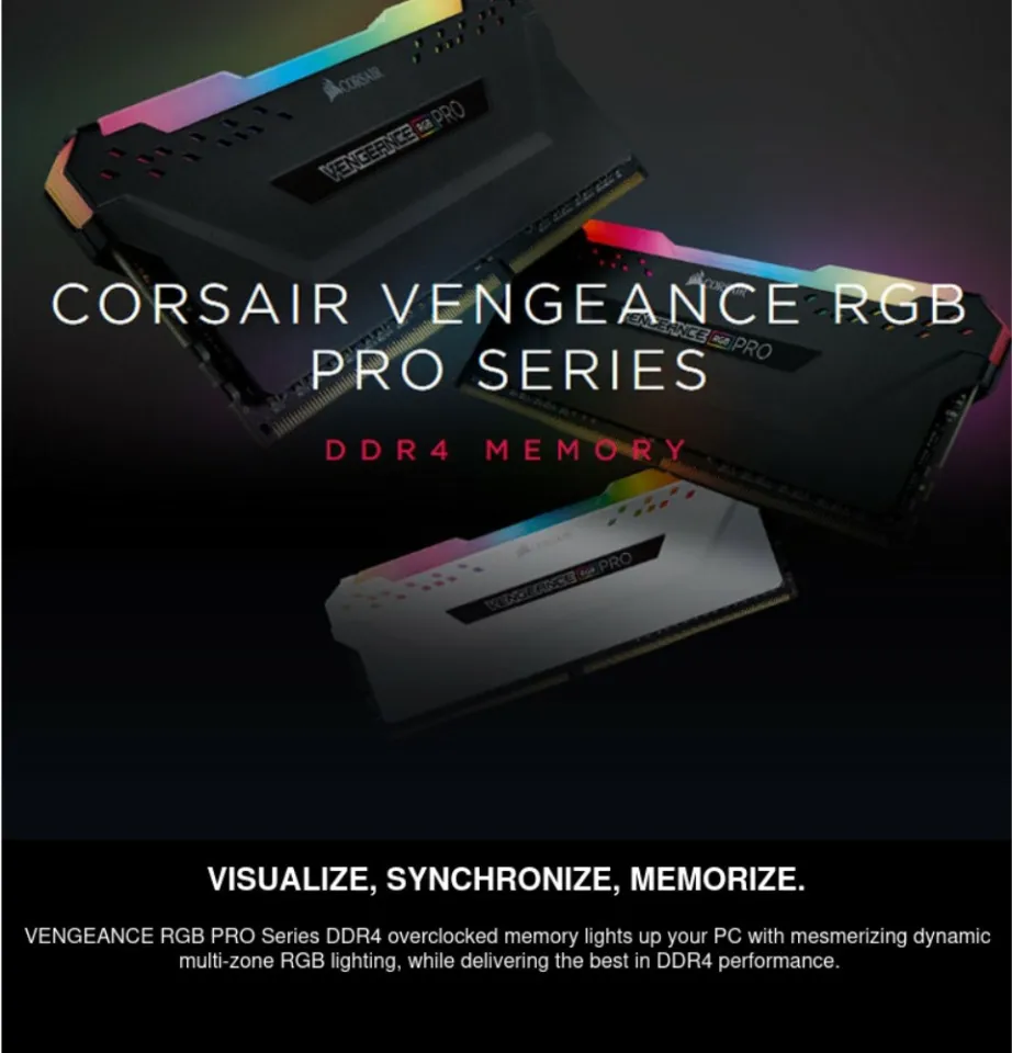 CORSAIR Vengeance RGB PRO SL - Visualize, Synchronize, Mesmerize