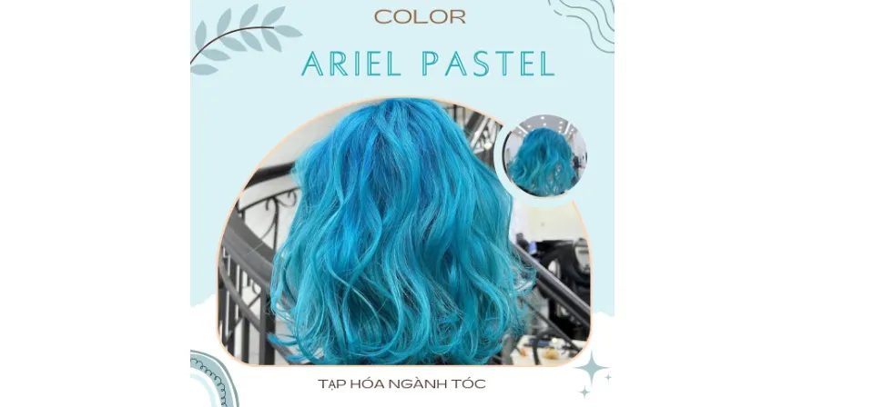 Làm mới phong cách của bạn với màu tóc xanh pastel nổi bật và thật độc đáo. Hãy xem hình ảnh để tìm kiếm cảm hứng cho màu tóc đầy màu sắc này.
