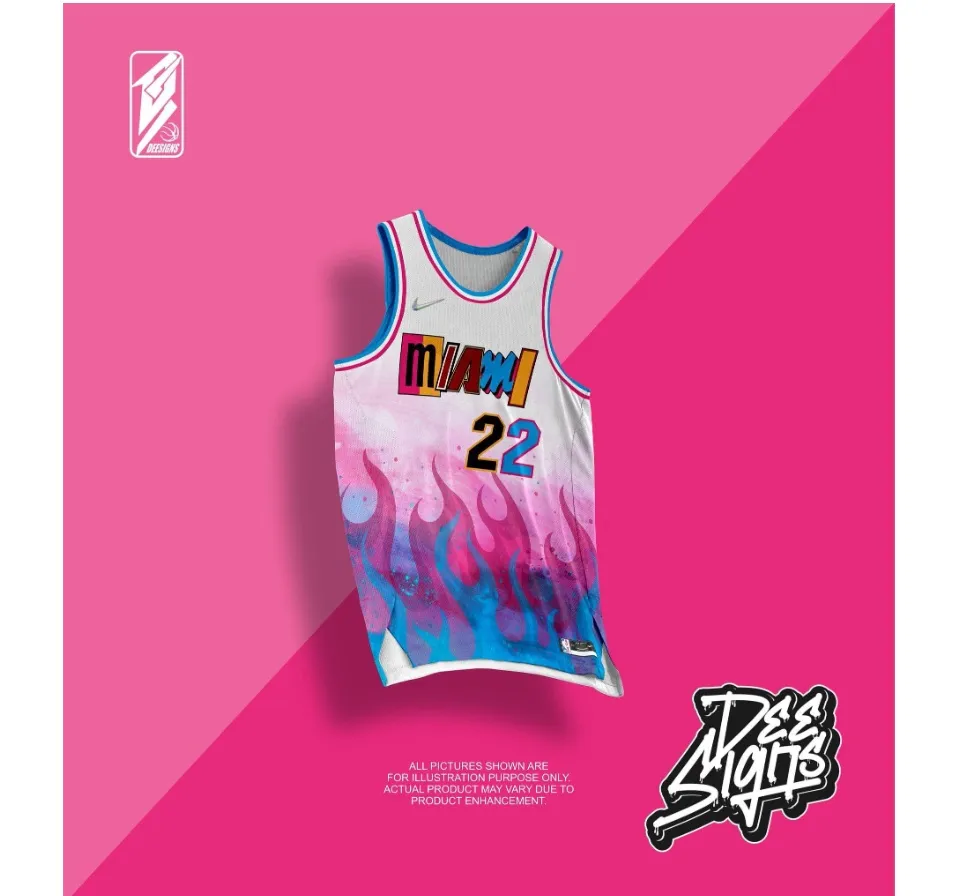 Basketball Jersey Miami Heat Sublimation