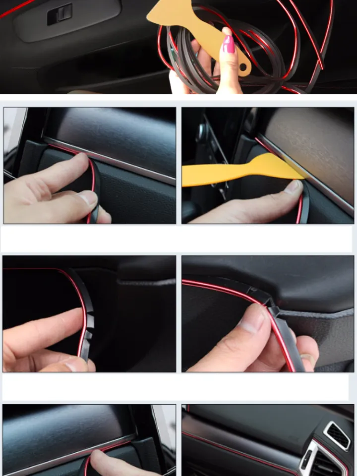 5MCar Styling Car Interior Decoration Strips Detachable Gap Car