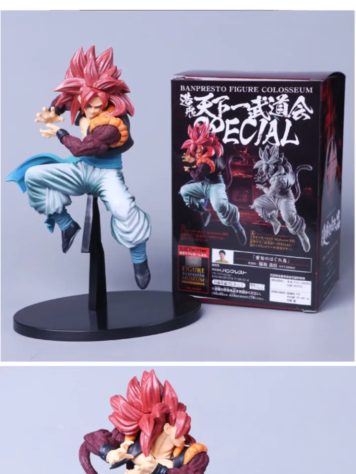 Fábrica fornecimento Battle Gogeta Dragon Ball Z Figura em PVC