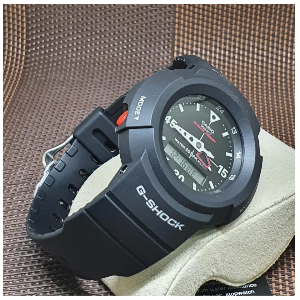 Original Casio G Shock Aw 500e 1e Standard Analog Digital Men S Watch Lazada Singapore