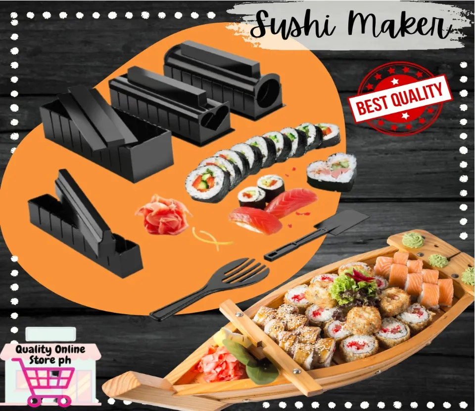 11 in 1 Sushi Mold With Sushi Knife Rice Ball Mold DIY Home