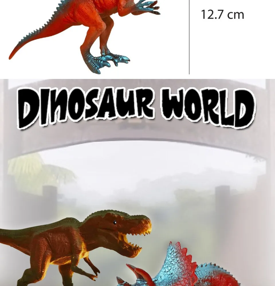 ของเล่นเด็ก ไดโนเสาร์ 8 สายพันธุ์ 24ตัว 1กล่อง ไดโนเสาร ไดโนเสา ไดโนเสาร์  ที เร็กซ์ ไทเซราทอป ทีเร็กซ์ | Lazada.Co.Th