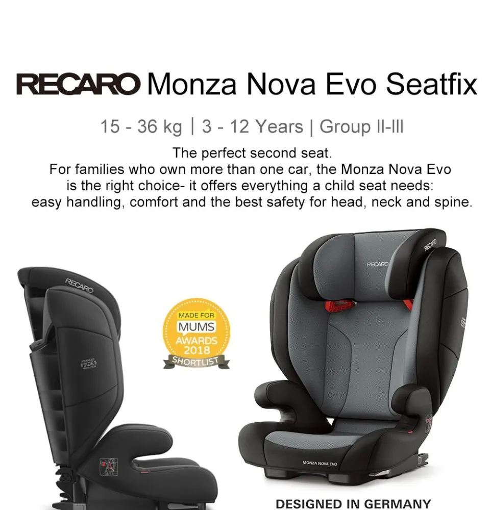 Recaro Monza Seatfix - Car seats from 4 years - Car seats
