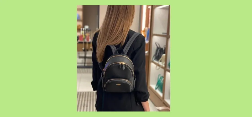 Coach Mini Court Backpack Black C8603 – LussoCitta