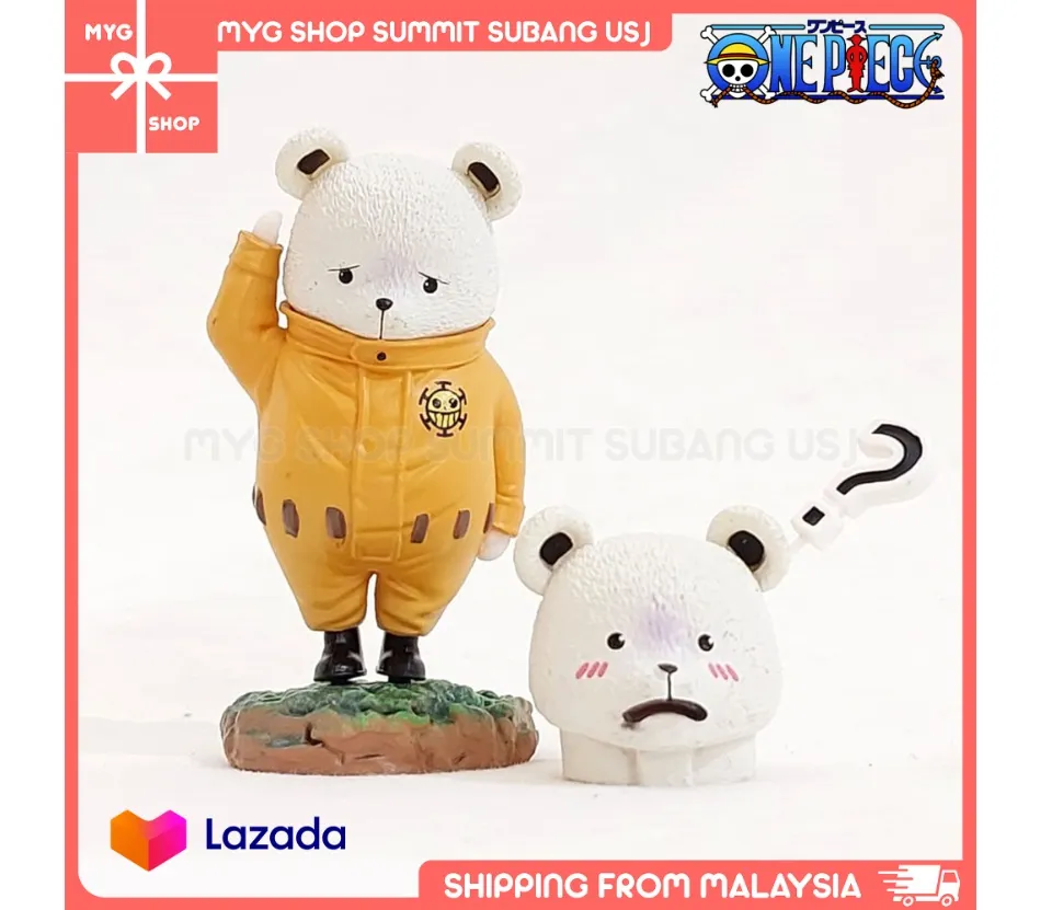 Bepo Polar Bear Mink Heart Pirate One Piece Anime Gem Mint Trading