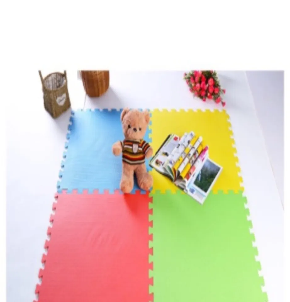 ToyVelt Foam Play Mat for Baby Kids Interlocking Foam Puzzle Floor Mats EVA  Non Toxic for Crawling, Exercise, Playroom, Play Area, Baby Nursery - Sea