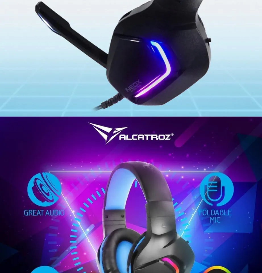 ALCATROZ NEOX HP500 RGB OVER EAR HEADSET [SBN:No NILAI:Yes MELAKA