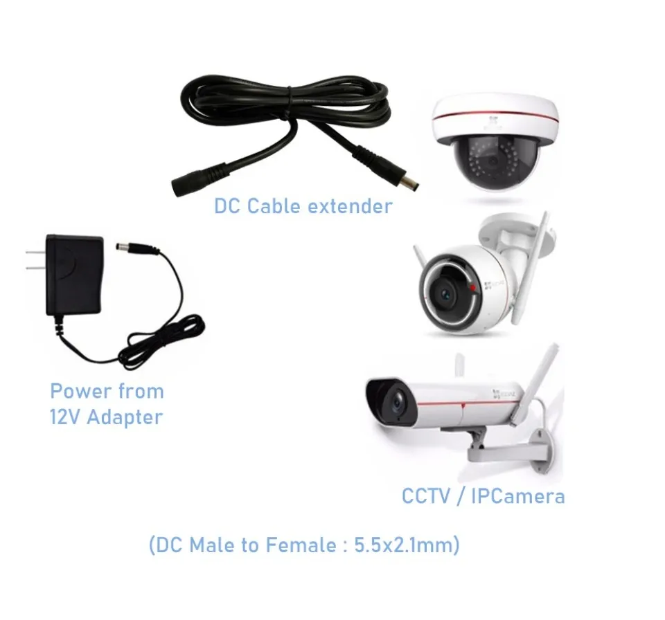 ezviz c3w power cable