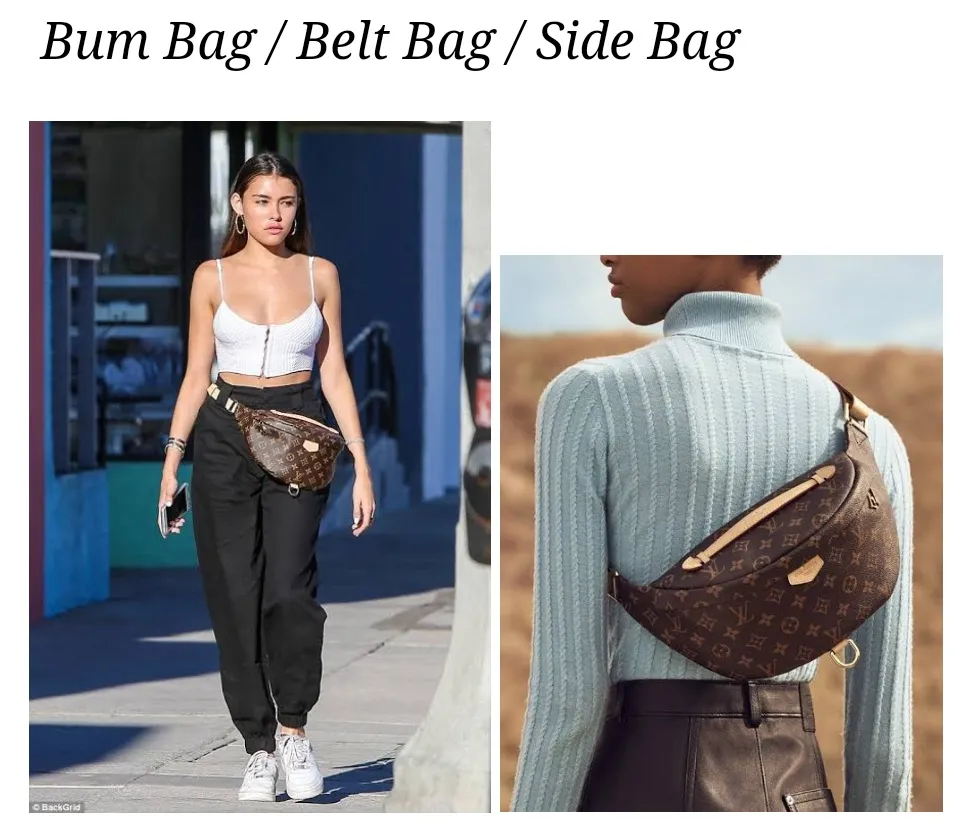 L-V Bum Bag Belt Bag Side Bag