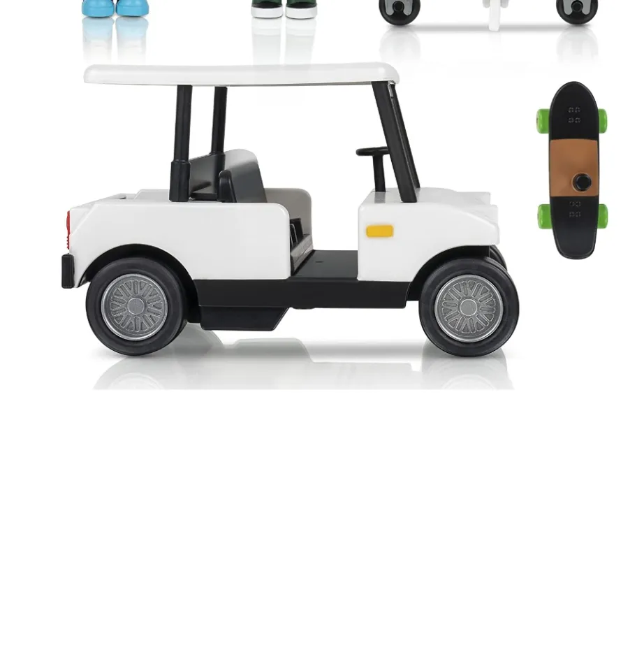 Roblox Celebrity Collection - Brookhaven: Golf Cart Deluxe Vehicle  [Includes Exclusive Virtual Item]