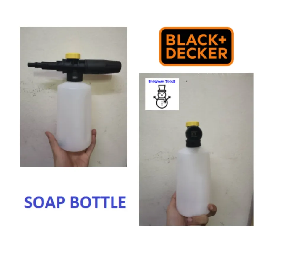 SOAP BOTTLE CONTAINER FOR BLACK AND DECKER BOSCH HIGH PRESSURE