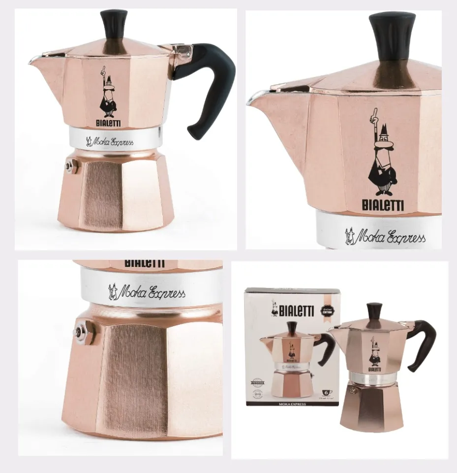 bialetti moka rose gold