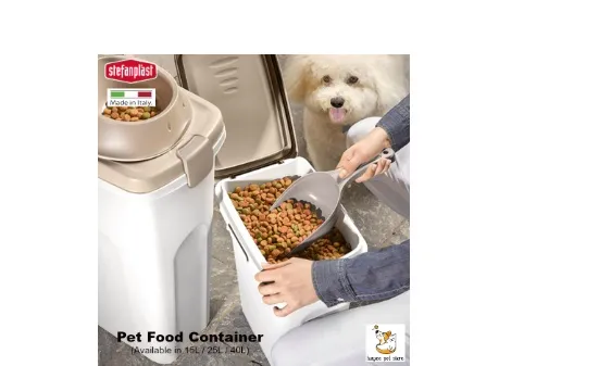 Stefanplast - Pet food container 25 lt