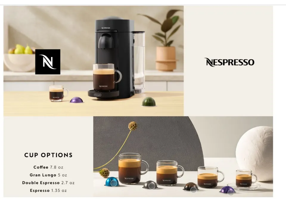 Nespresso Vertuo Fortado Gran Lungo Coffee Capsules