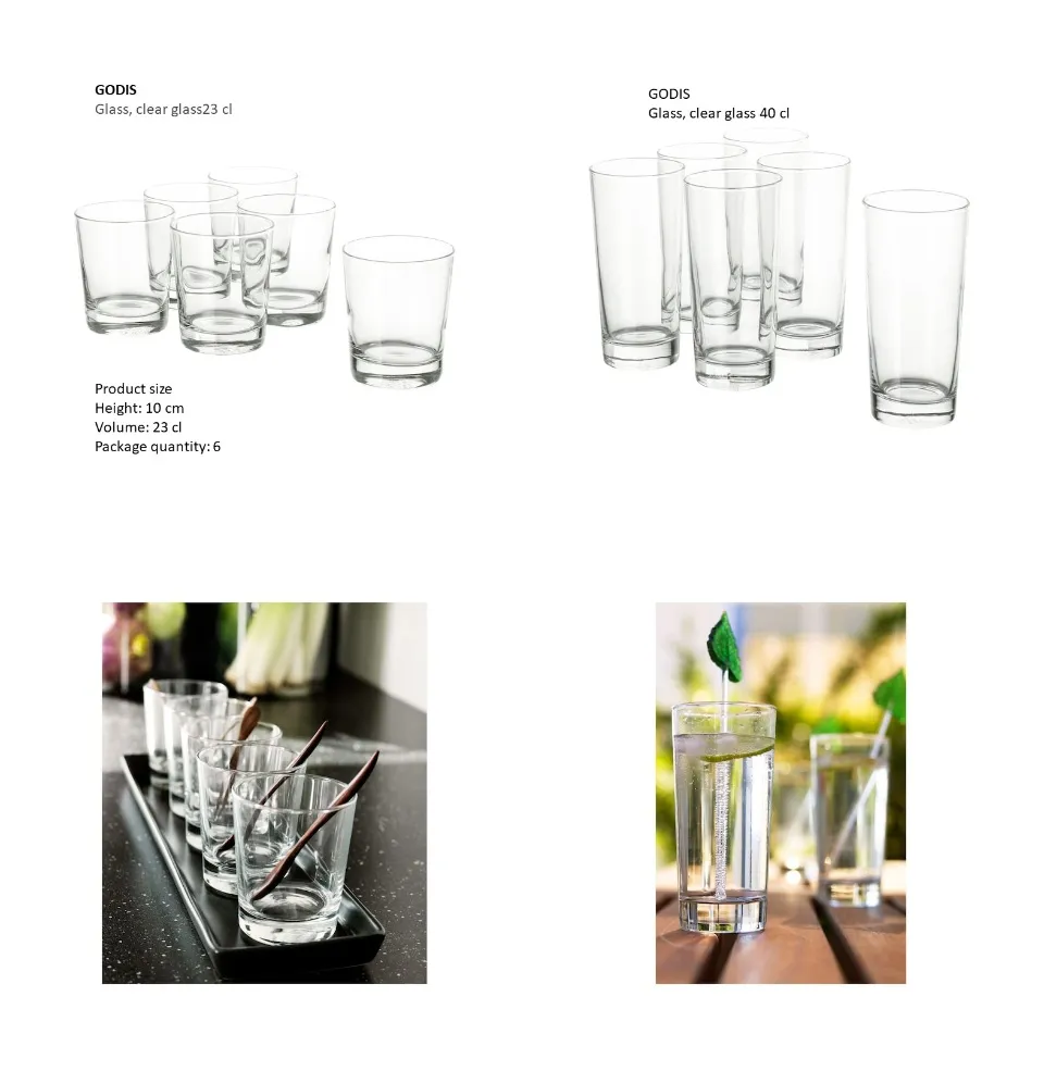 festspil Festival klasse IKEA Glasses GODIS 23cl, 40cl | Lazada