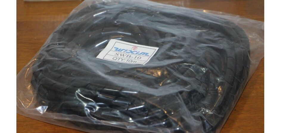 show original title Details about   Expo 22230-10m 1.5-10mm clear plastic wiring roller spiral 