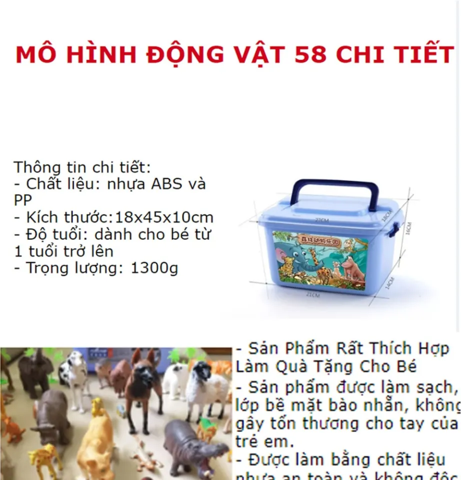 Tổng hợp 82 hình về mô hình các con vật cho bé  NEC