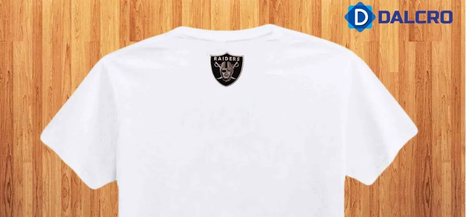 NFL Oakland Raiders Men's T-Shirt with Embroidery (Script), Rubberized  Screen Print Design tshirt for men, Shirt Tees, Good Quality T-Shirt Sale  (White)