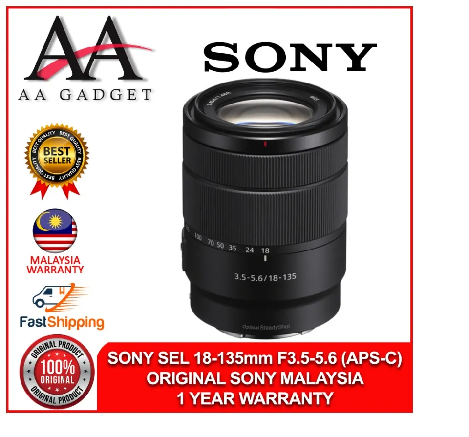 Sony E Mount SEL 18-135mm F3.5-5.6 OSS APS-C Lens ( SEL18135 ) for