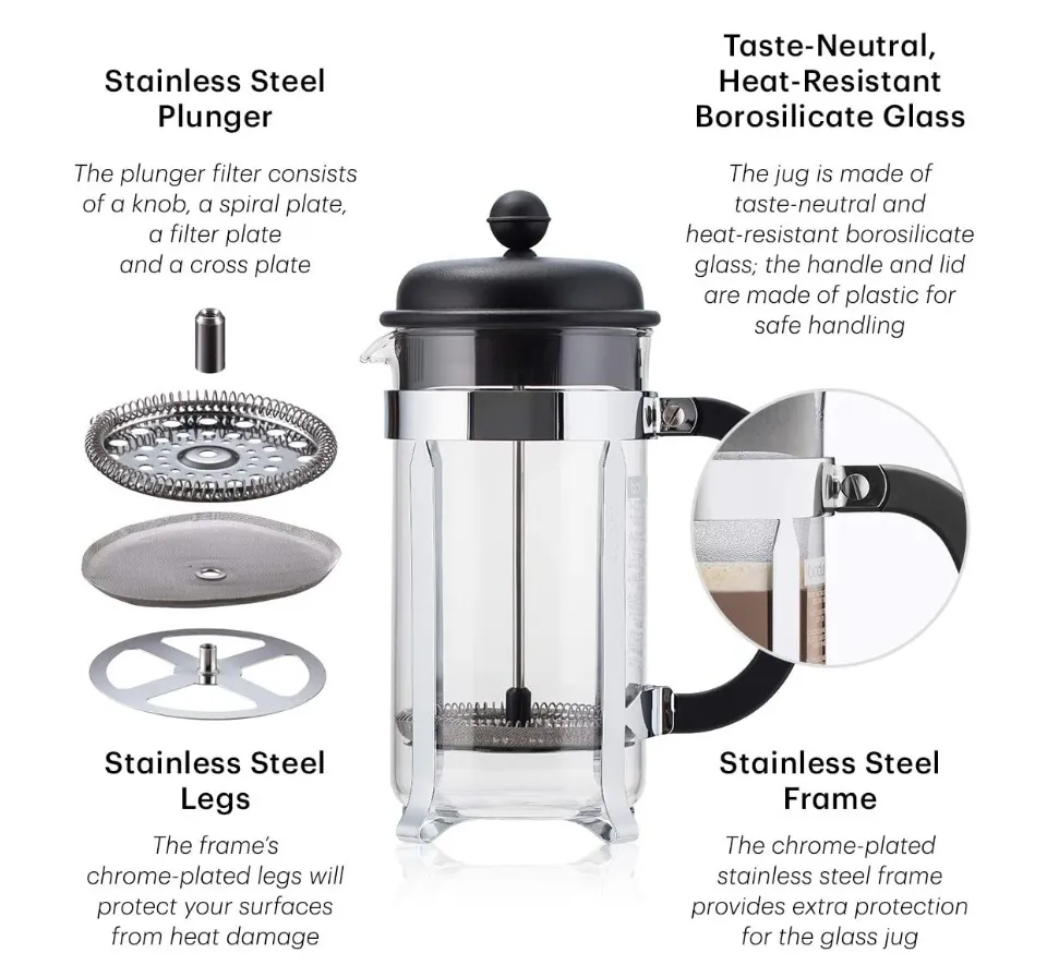 bodum caffettiera 8 cup