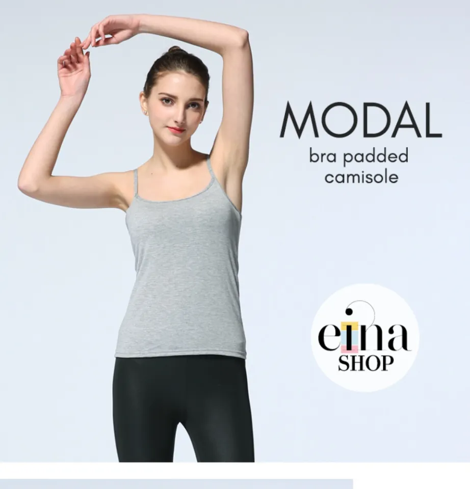 Modal Bra Padded Singlet - einashop