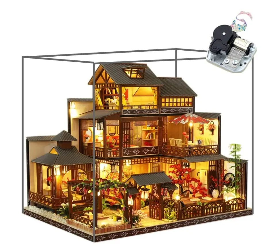 miniture dollhouse kits