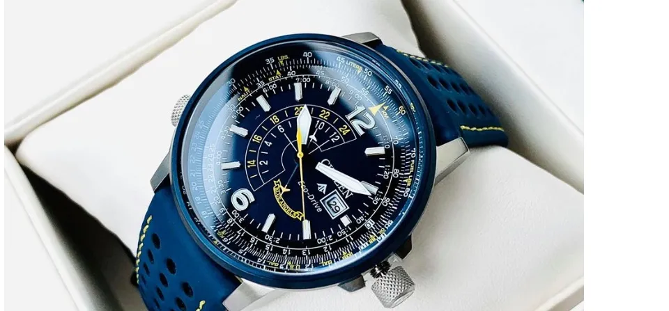 ĐỒNG HỒ NAM CITIZEN PROMASTER SKY BLUE ANGELS BJ7007-02L 