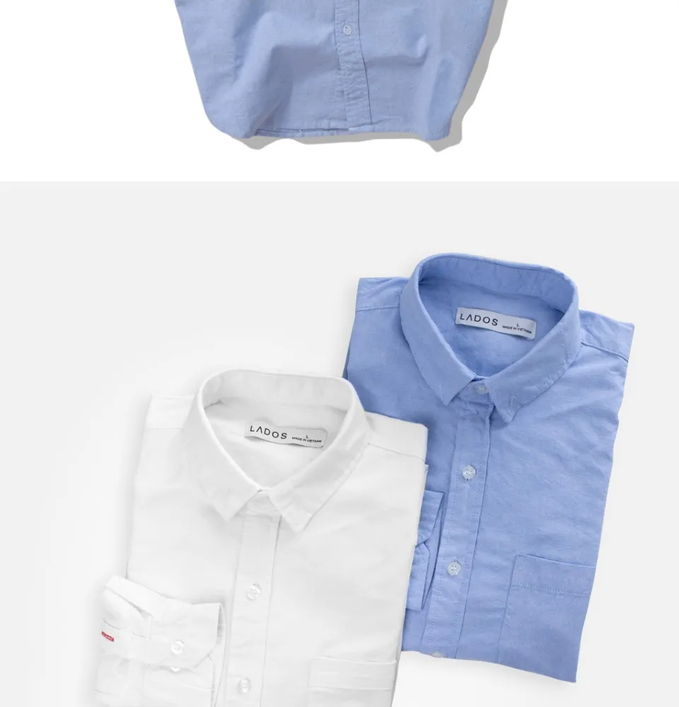 Áo sơ mi nam dài tay có túi LADOS - 8024 chất OXFORD mịn mát form chuẩn dễ mặc | Lazada.vn Áo Sơ Mi Nam Dài Tay Có Túi Lados - 8024 Chất Oxford Mịn Mát Form Chuẩn Dễ Mặc | Lazada.Vn