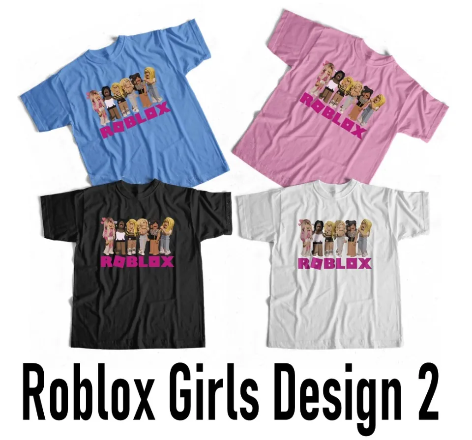 Roblox Premium Cotton T-Shirt for girls Roblox Shirt for kids and