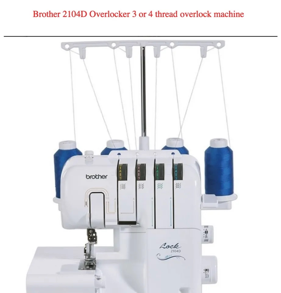 Singer 14N655 Overlock Two needles with 4-thread Sewing Machine