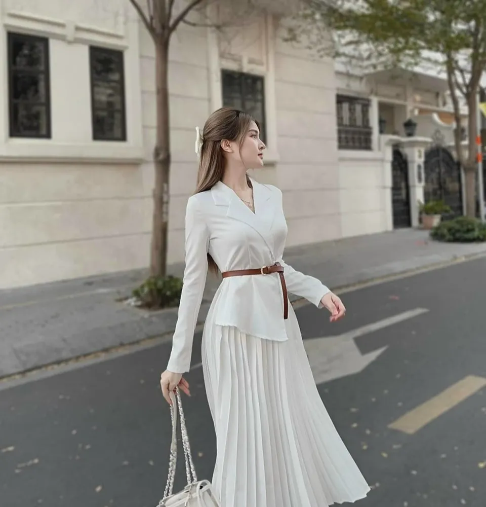 set vest chân váy giá tốt Tháng 8 2023  Mua ngay  Shopee Việt Nam