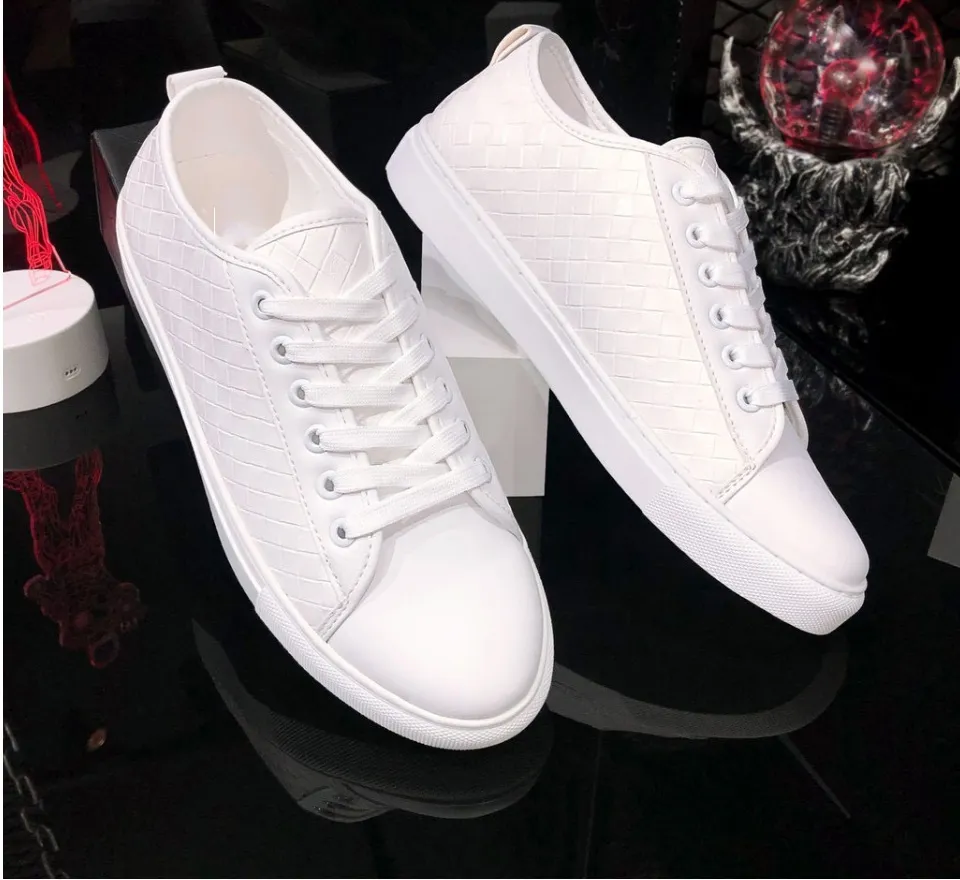 Giày thể thao nam trắng đẹp giày sneaker nam cổ cao giá rẻ mã OTO ...